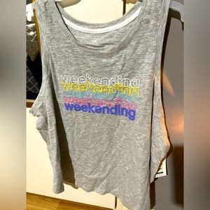 Ladies Brand New Knit Pajama knit tank top/short set